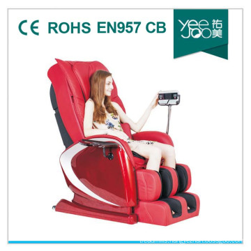 3D Low Noise 4wheel Mechanical Hand Massage Chair